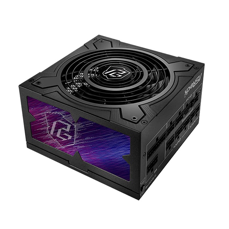 Fuente Asrock PG-1000G, 1000W, ATX, 80 Plus Gold.