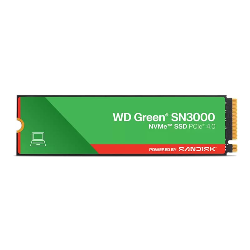 SSD WD Green SN3000 NVMe 500GB M.2 2280