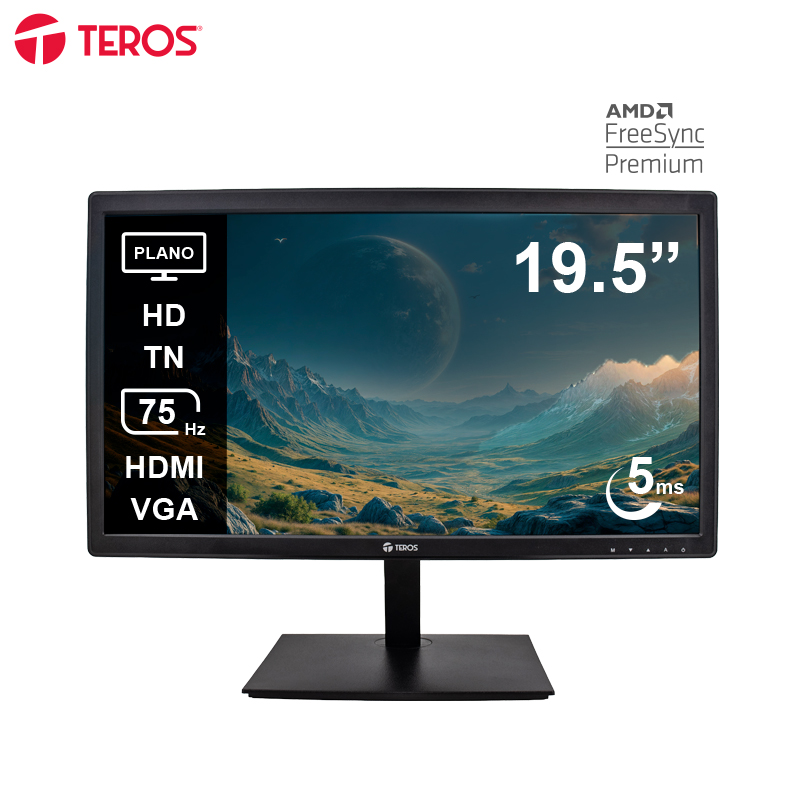 Monitor Plano TEROS TE-1916S, 19.5